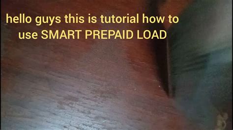 how to use Smart prepaid load card in a basic way 